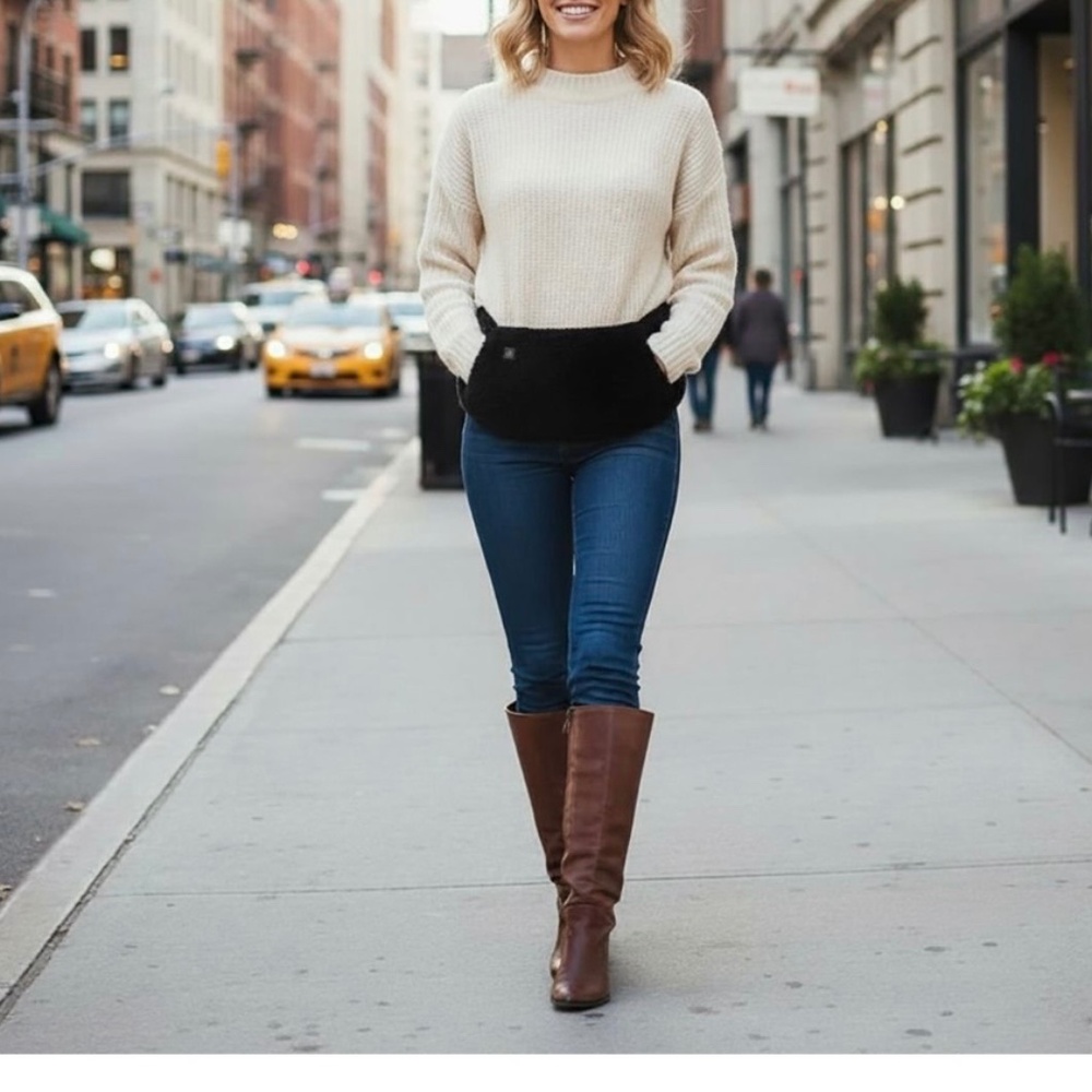 HELIOS HEATED WAISTBAND/HAND WARMER & POWER BANK - Black - New